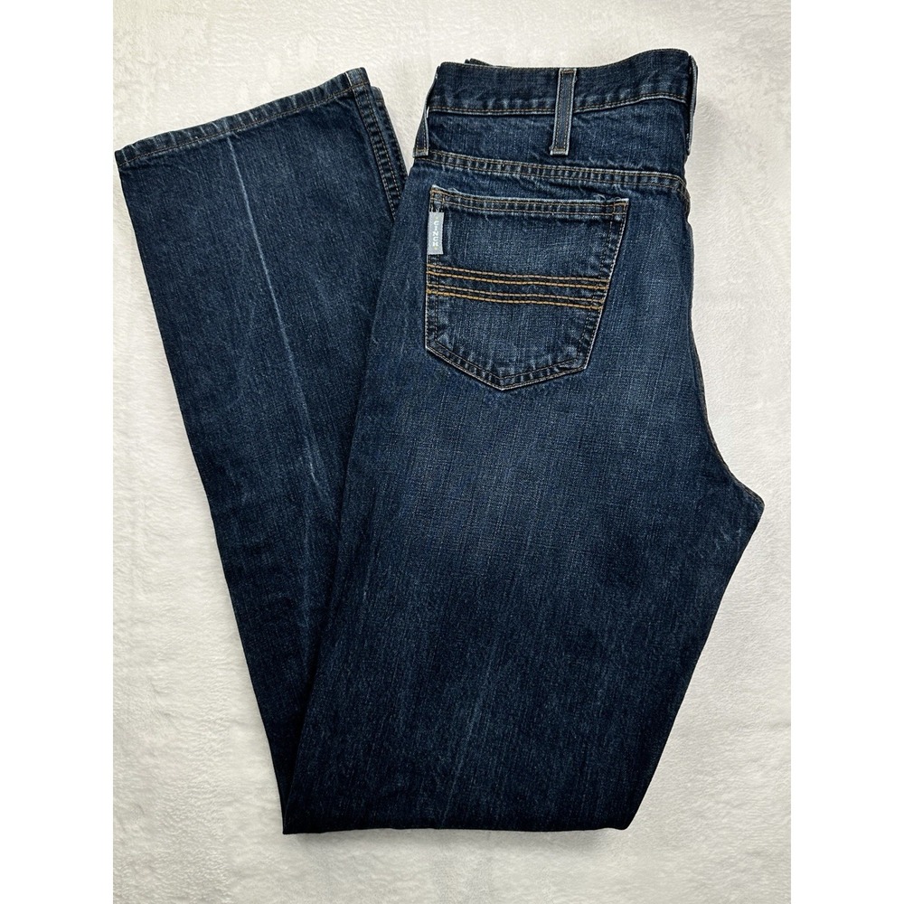 Cinch Mens 34x36 Silver Label Western Cowboy Denim Jeans Style #MB98034002